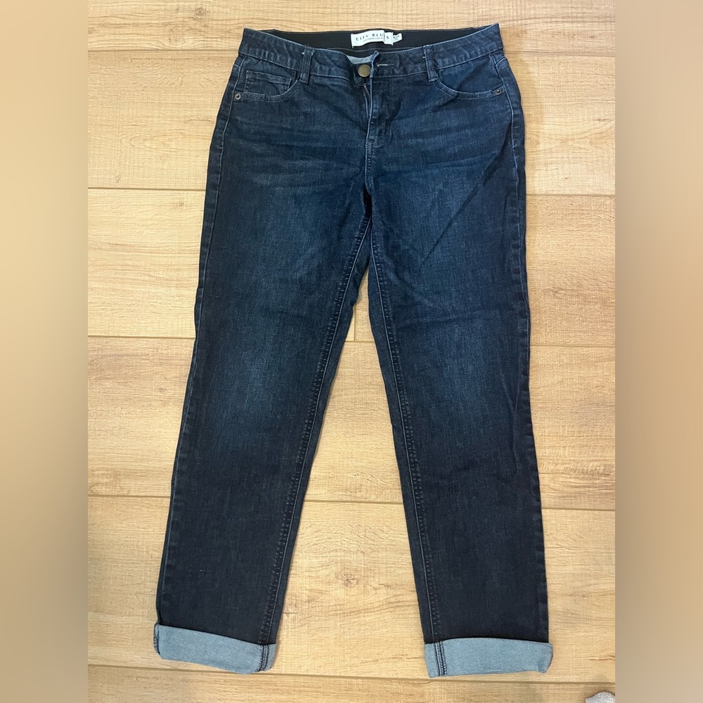 Indigo Women's Straight Leg Jeans